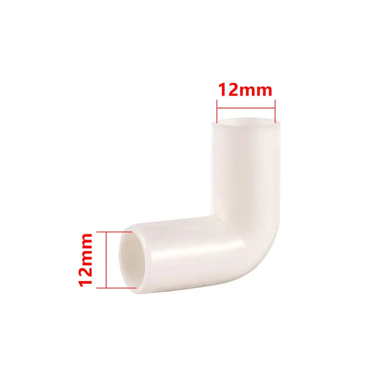 PVC Connector Inne Diameter 12mm Straight Elbow Tee 4-Way Joint 60/90/120/135 Degree Tee Garden Pipe Adapter DIY Tent Fittings