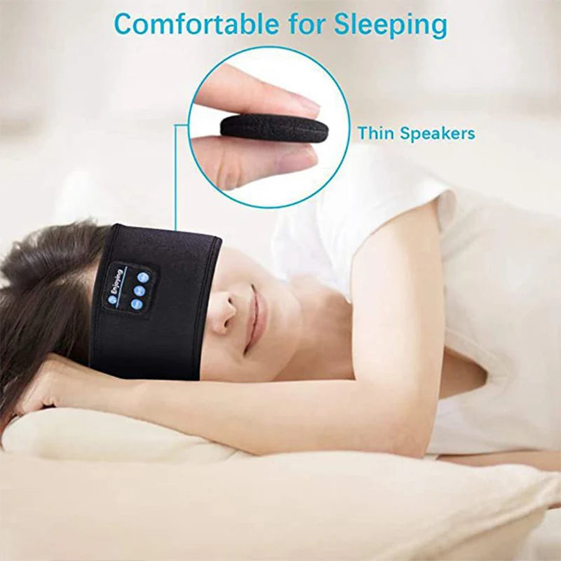 Fone Bluetooth Earphones Sports Sleeping Headband - Wireless Headset with Active Noise Cancellation & Volume Control for Music and Sleep - Premium earphones headband from Lizard Vigilante - Just $28.88! Shop now at Lizard Vigilante