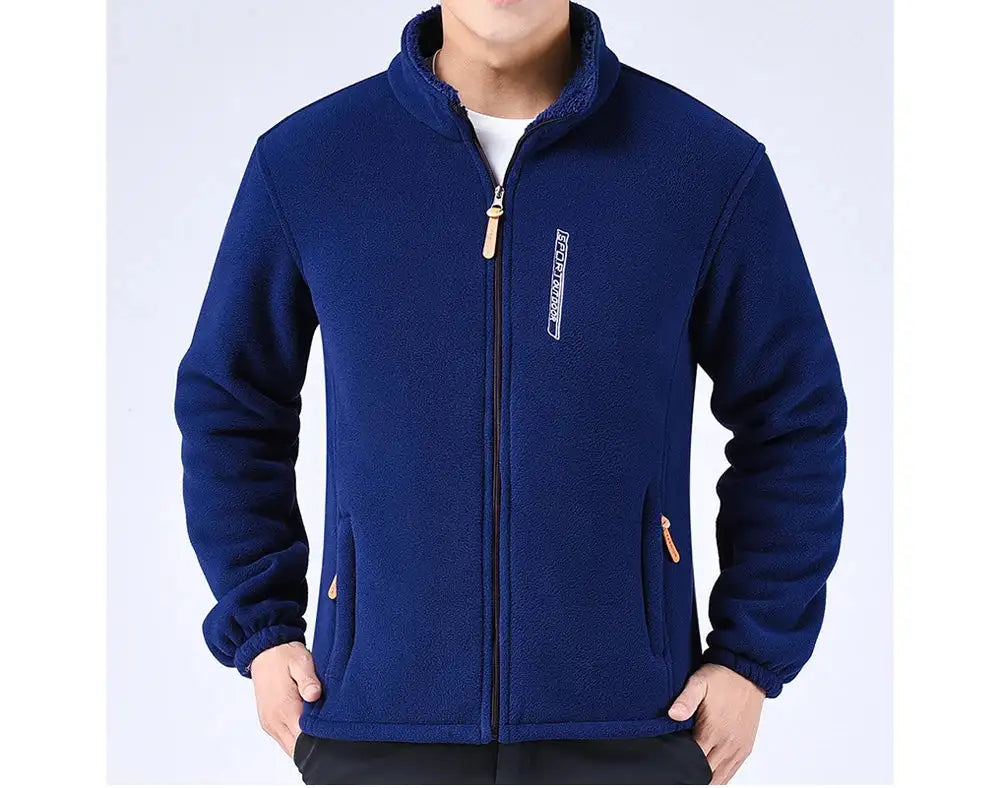 DIMUSI Winter Men's Polartec Jackets Casual Male Outwear Velvet Windbreaker Jackets Mens Soft Fleece Warm Jackets Brand Clothing