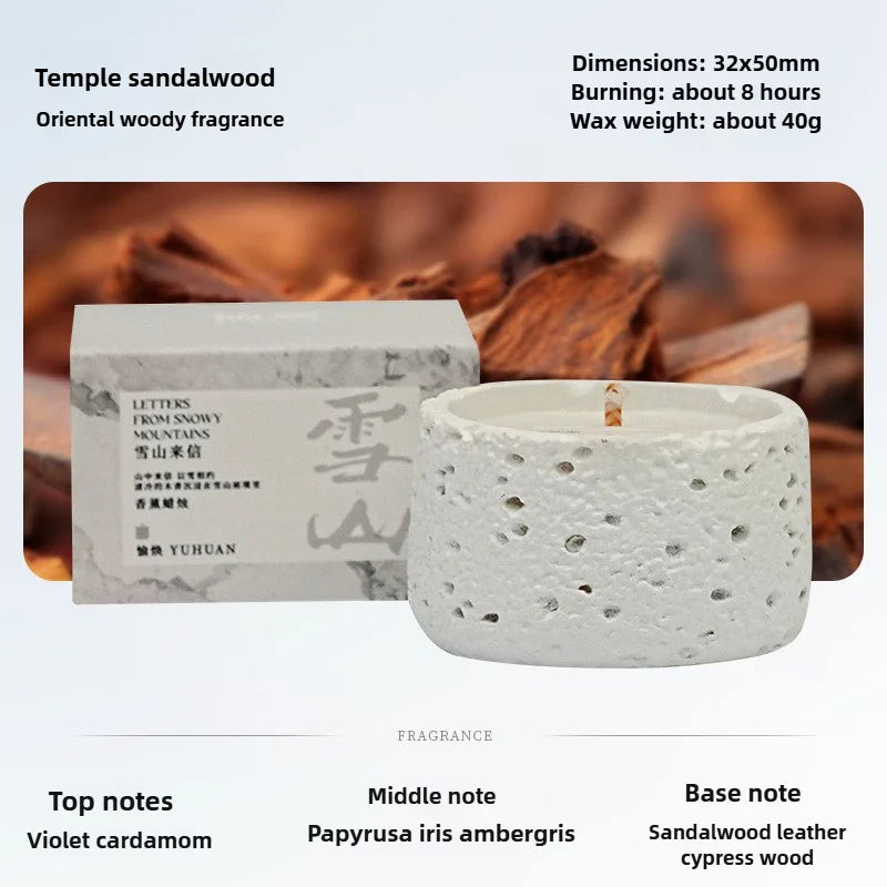 Premium Aromatherapy Scented Candles - Handmade Soy Wax Candles for Relaxation and Home Decor - Long-Lasting Fragrance ﻿