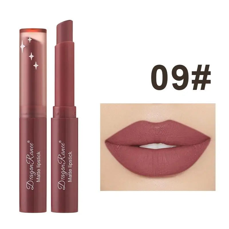 Matte Nude Lipstick 24 Hours Long Lasting Water Resistant Lip Gloss Natural Moisturizing And Sexy Korean Cosmetics For Female