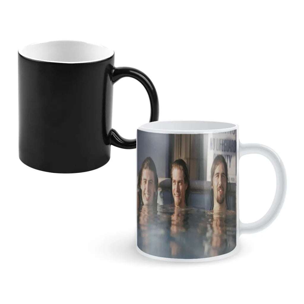 Nirvana Thermochromatic Magic Mug – Heat-Reactive Rock Band Coffee Cup for Bold Fans & Legendary Gifting - Premium mug from Lizard Vigilante - Just $19.88! Shop now at Lizard Vigilante