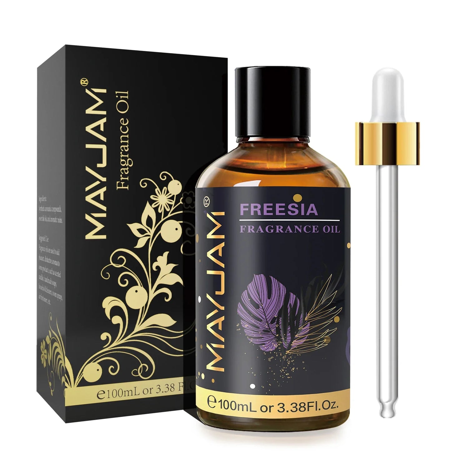 MAYJAM 100ml Aromatic Oils Freesia Fresh Linen Mandarin Parma Violet Fragrance Oils For Humidifier Diffuser
