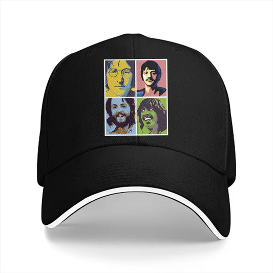 The Beatle Team Unisex Baseball Caps Peaked Cap Sun Shade Hats for Men Women - Premium Hat from Lizard Vigilante - Just $24.99! Shop now at Lizard Vigilante