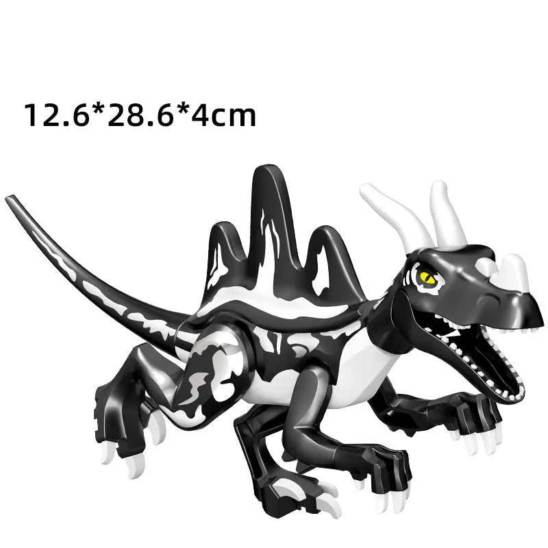 Dinosaurs Figures Bricks Building Blocks Velociraptor Jurassic Dino World Large T-Rex Triceratops Indominus Rex Toys For Kids - Premium toys from Lizard Vigilante - Just $1.99! Shop now at Lizard Vigilante