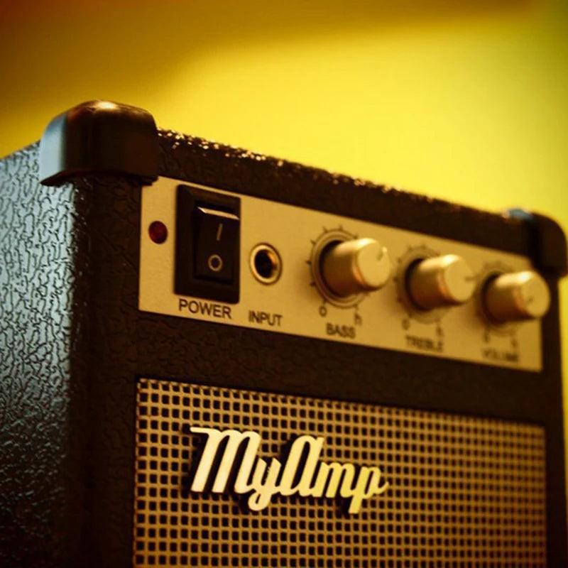 Retro Replica Guitar Amplifier High Fidelity / My Amp Audio Portable Speaker / Amp Audio Mini Guitar Speakers Bass Stereo - Lizard Vigilante