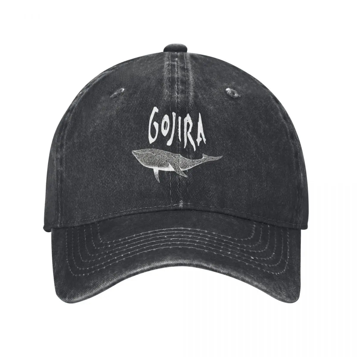 From Mars to Earth: Gojira Baseball Cap - Premium Baseball cap from Lizard Vigilante - Just $23.88! Shop now at Lizard Vigilante