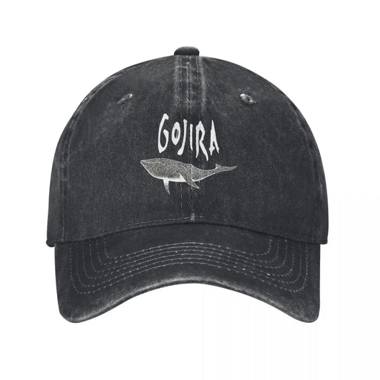 From Mars to Earth: Gojira Baseball Cap - Premium Baseball cap from Lizard Vigilante - Just $23.88! Shop now at Lizard Vigilante