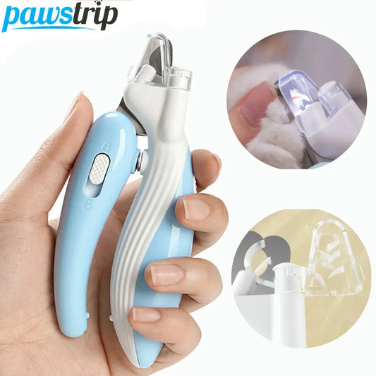 Professional Pet Nail Clippers with Led Light Pet Claw Grooming Scissors for Dogs Cats Small Animals Paw Nail Trimmer Pet Supply - Lizard Vigilante