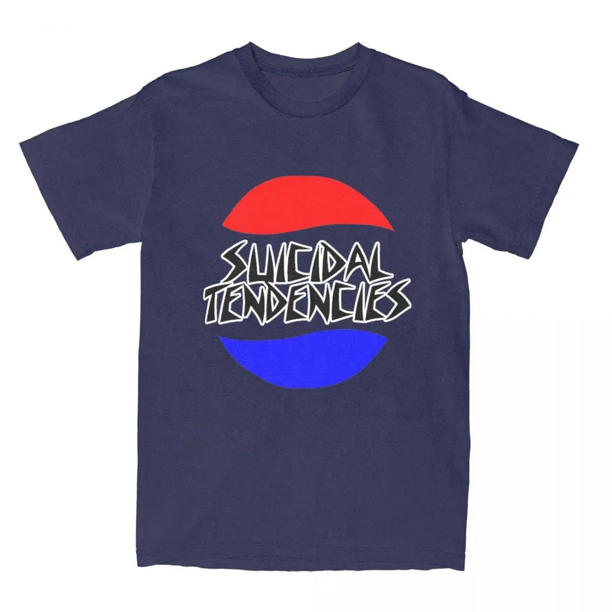 Men Women Rock Suicidal Tendencies Music Heavy Graphic T Shirt Merchandise Vintage 100% Cotton T Shirt Tops Birthday Gift - Premium T-Shirt from Lizard Vigilante - Just $23.99! Shop now at Lizard Vigilante