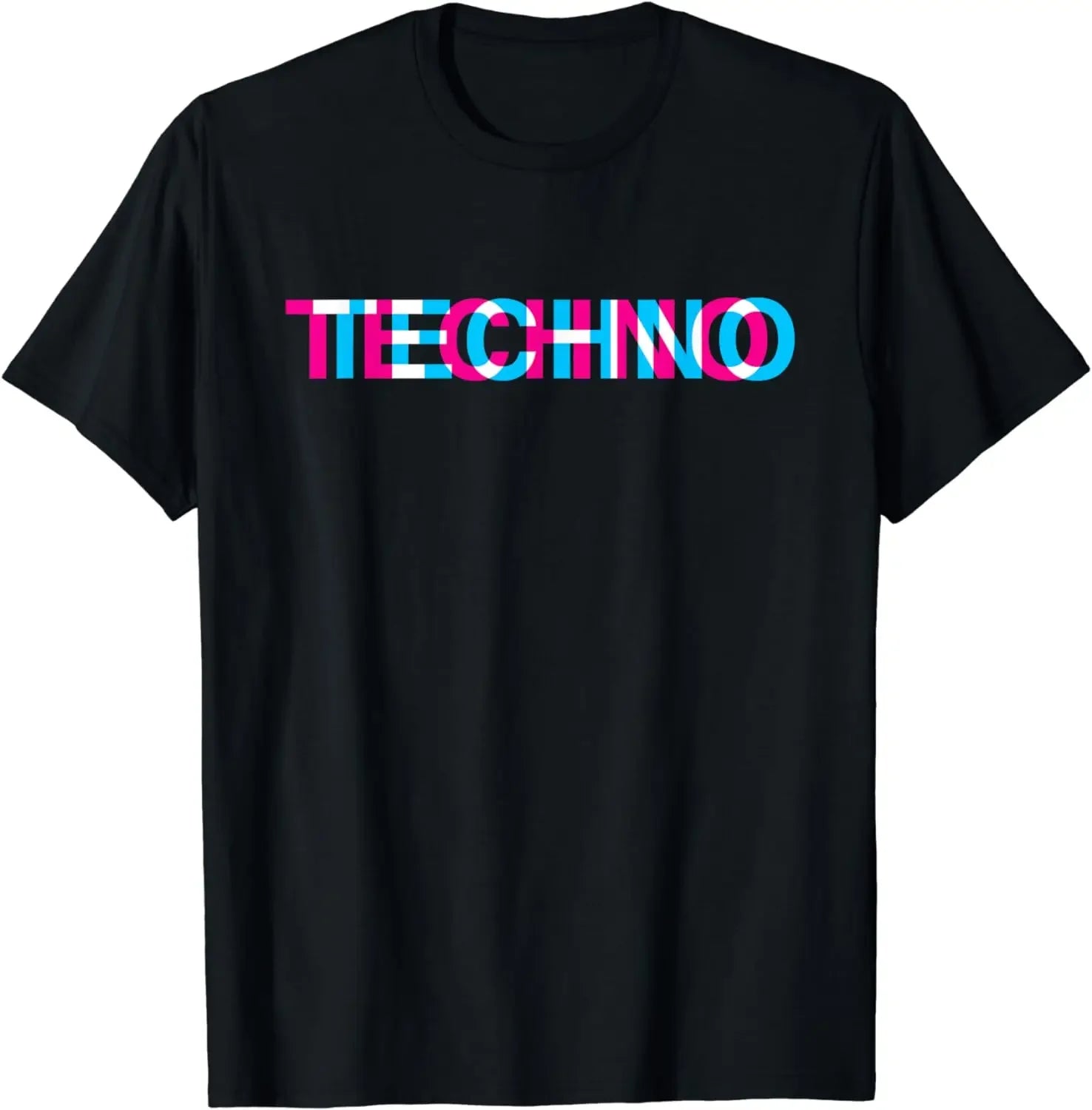 Vintage Men Women Clothes Y2k Top Ropa De Mujer Psychedelic Techno Music Optical Illusion Glitch Trippy EDM Rave T-Shirt oversized t shirt - Lizard Vigilante