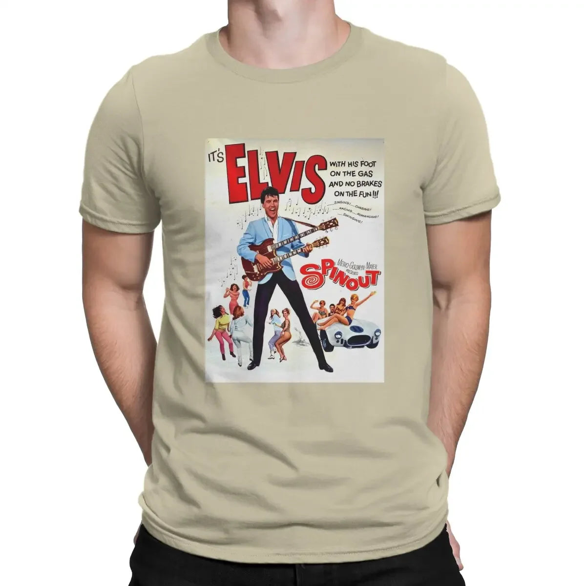 Elvis Presley T Shirt Harajuku Sweatshirts Hipster Singer Man TShirt Men Tee Shirt Clothing - Lizard Vigilante