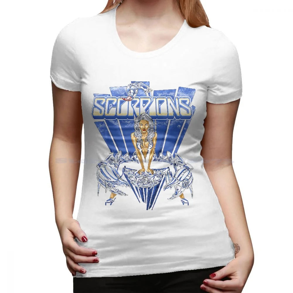 The Scorpions German Band T Shirt 100% Cotton Tee German Band - Premium T-Shirt from Lizard Vigilante - Just $38.99! Shop now at Lizard Vigilante