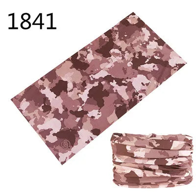 Camouflage Seamless Magic Bandana Buffs Neck Gaiter Paisley Headband Cycling Fishing Tube Face Shield Men Women Scarf Mask Cap - Premium neck gaiter from Lizard Vigilante - Just $5.99! Shop now at Lizard Vigilante