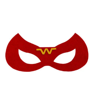 Superhero Kids Cosplay Masks 28-Piece Set — Party Favor Costume Accessories For Boys And Girls