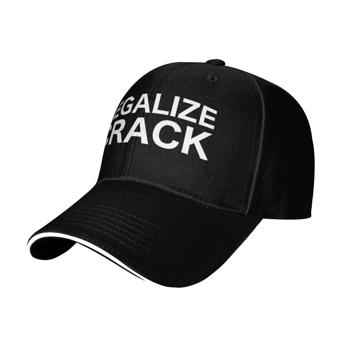 Legalize Crack Streetwear Baseball Cap Adjustable Unisex Polyester Hat