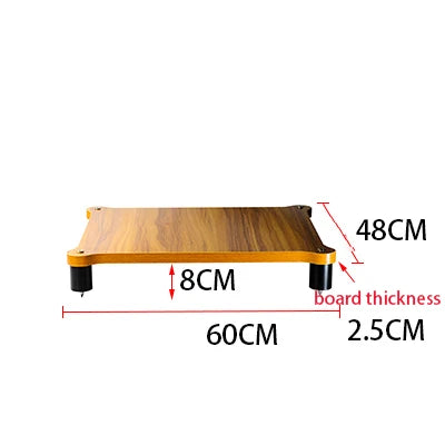 🎶 CHANGELIN Iron Reverb HiFi Audio Rack — Heavy-Duty CD Player, DAC & Amplifier Cabinet with Shock-Absorbing Spikes for Pure Sonic Power