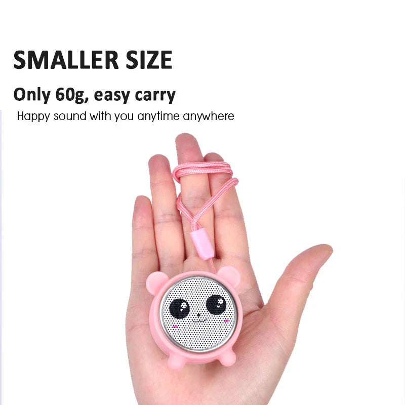 Wireless Bluetooth Animal Speaker Box HIFI Power Mini Speakers TWS Sound Speakers for Outdoor or Office home Panda Baby