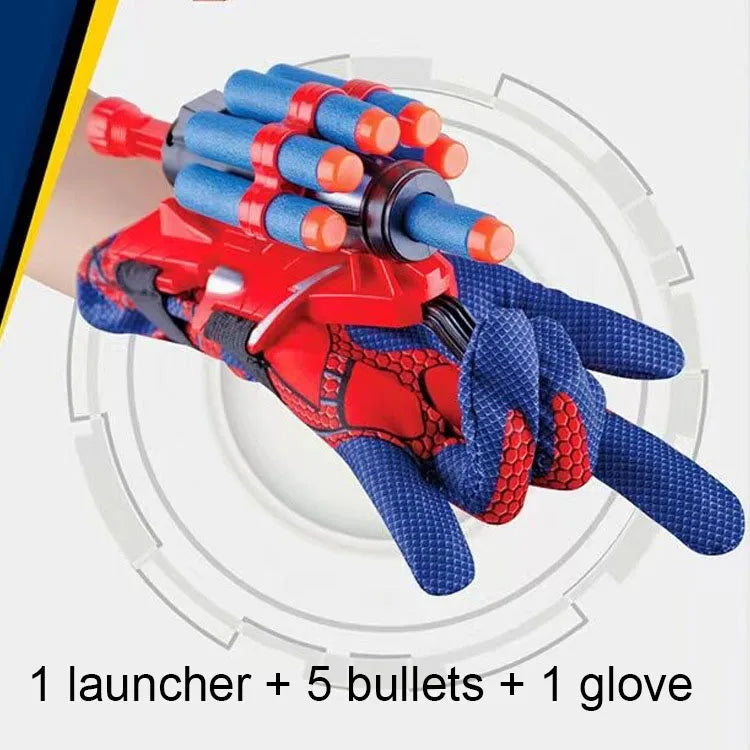 Spiderman Web Cosplay Launcher Glove Boys Superhero Shooters Recoverable Wristband Kids Halloween Prop Kids Children Gift - Premium toy from Lizard Vigilante - Just $17.99! Shop now at Lizard Vigilante