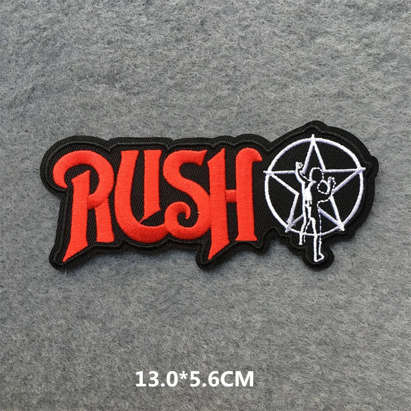 Rock Band Embroidered Patches – DIY Iron-On Appliques for Jackets, Jeans, and Clothing - Premium patches from Lizard Vigilante - Just $8.49! Shop now at Lizard Vigilante