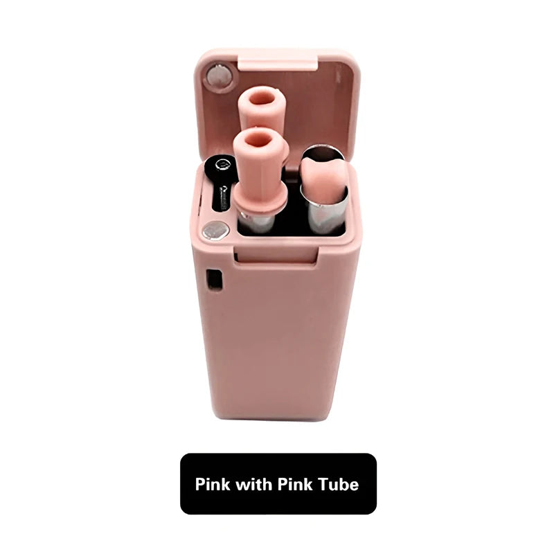 Foldable Stainless Steel Straw Set – Reusable 304 Steel with Silicone Tip, Eco-Friendly & Portable with Cleaning Brush - Premium straws from dsers - Just $25.99! Shop now at Lizard Vigilante