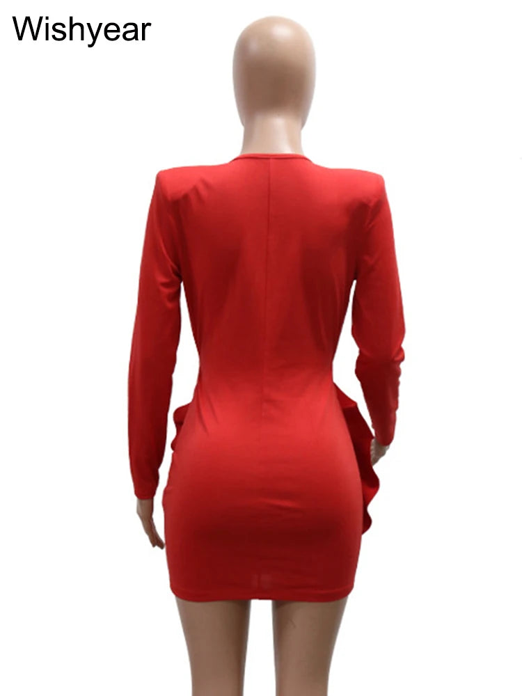 White Noise: 3D Rose Ruffle Mini Dress - Premium dress from dsers - Just $101.99! Shop now at Lizard Vigilante