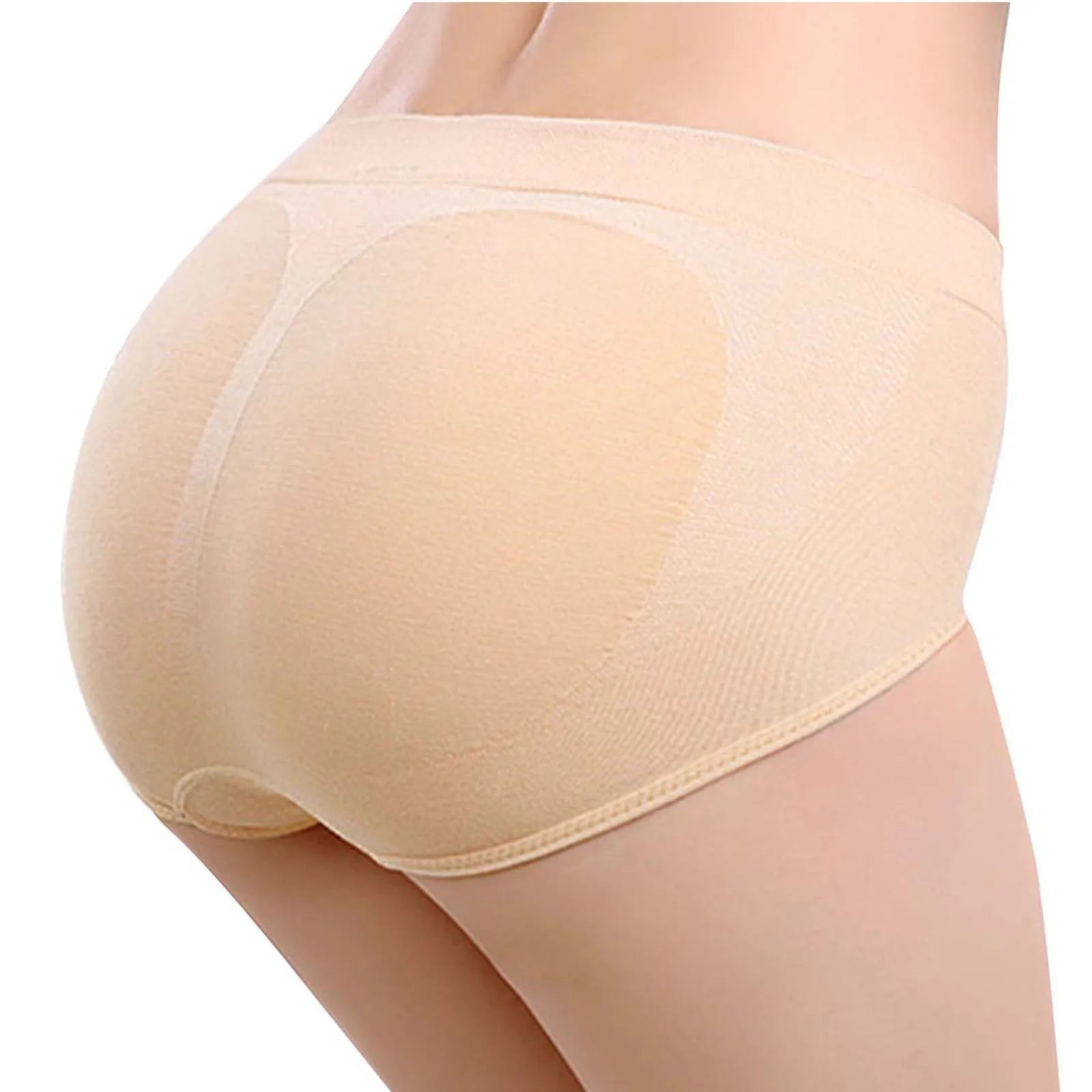 Women’s Soft Seamless Hip-Enhancing Padded Briefs – Butt Lift Panties, Comfort Fit, Full Coverage Underwear - Premium panties from Lizard Vigilante - Just $14.44! Shop now at Lizard Vigilante