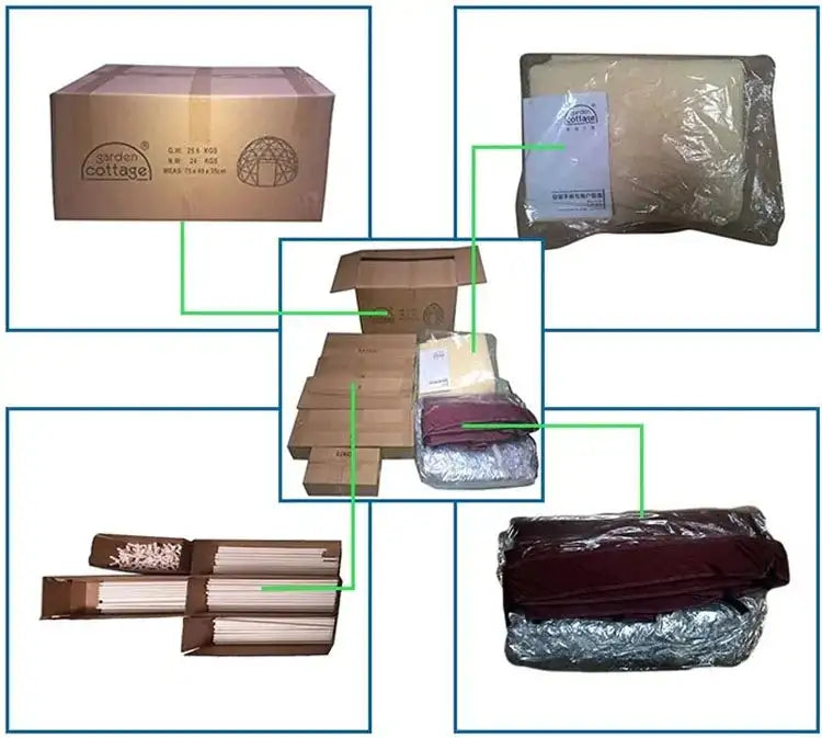 Garden Yard Glamping Dome Tent Inflatable Geodesic Dome Bubble Transparent Igloo Tent for Sale