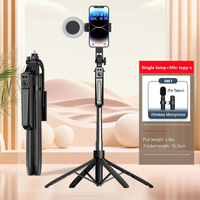 Ultimate Wireless Selfie Stick & Portable Tripod — Rock Your Shots Anywhere, Anytime - Premium tripod from dsers - Just $43.99! Shop now at Lizard Vigilante