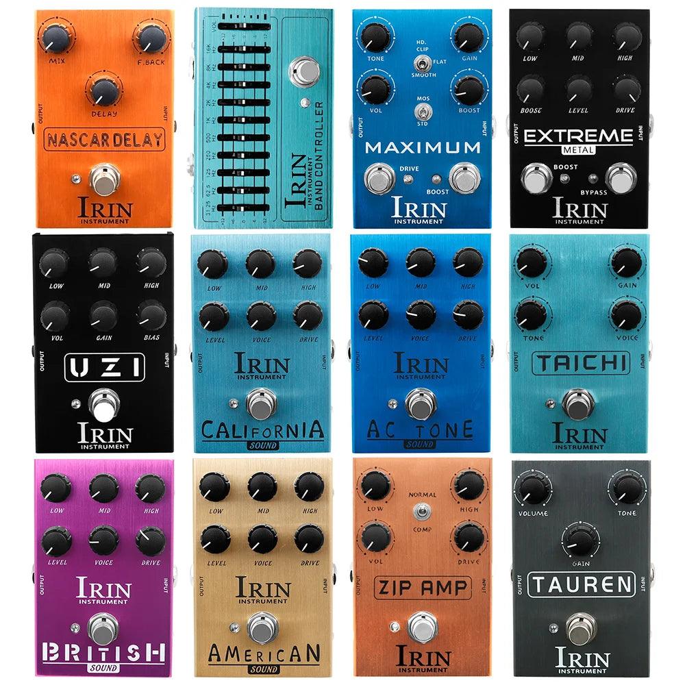 Easy To Use, IRIN Guitar Effect Pedal Collection - Versatile Pedals for Every Guitarist - Premium guitar effects from Lizard Vigilante - Just $49.99! Shop now at Lizard Vigilante