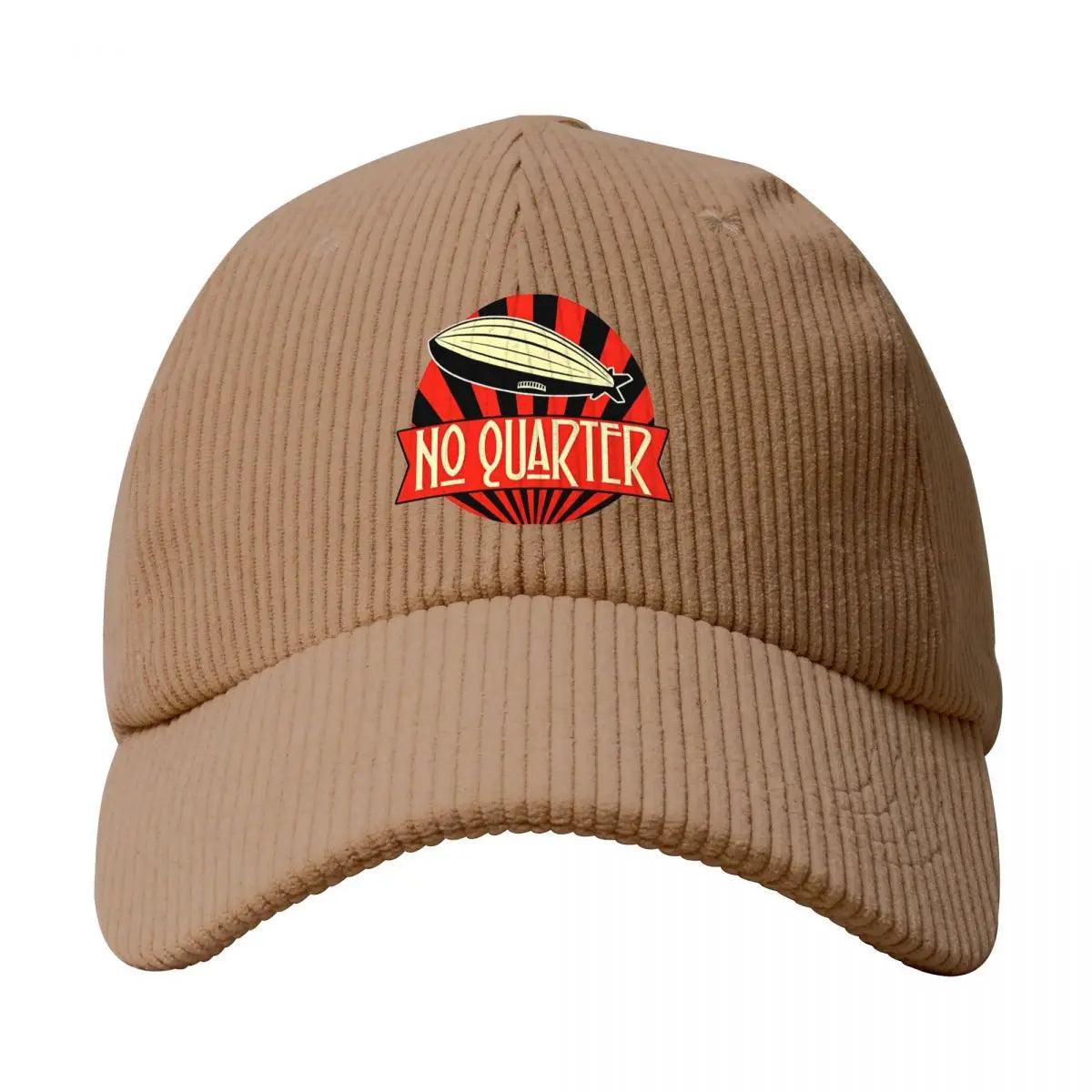 Unisex No Quarter Leds Mothership Zeppelins Merch Corduroy Baseball Caps Trucker Hat Travel Adjustable Headwear - Premium  from Lizard Vigilante - Just $23.99! Shop now at Lizard Vigilante