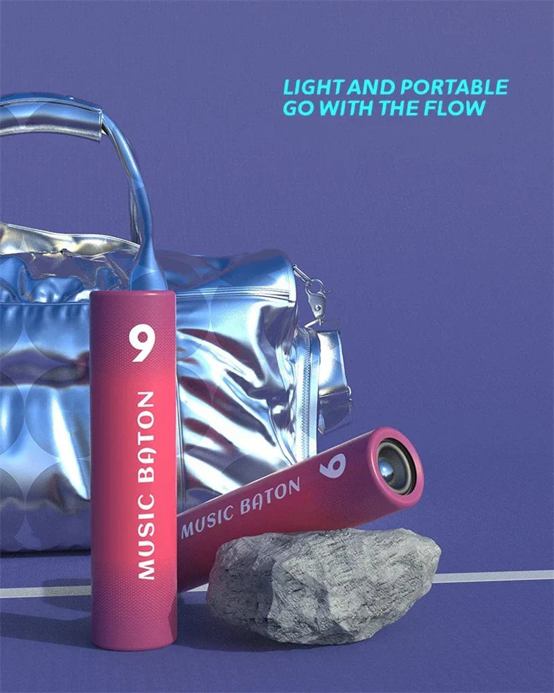 Portable Bluetooth 5.2 Speakers - True Wireless Subwoofer Outdoor Sound Box with Radio Support And 2000mA Power Bank Function