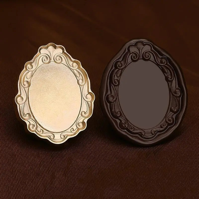 Photo Frame Series Sealing Wax Stamp Head Fire Paint Seal Wax Stamp Heads For DIY Scrapbooking Envelope Wedding Party Invitation
