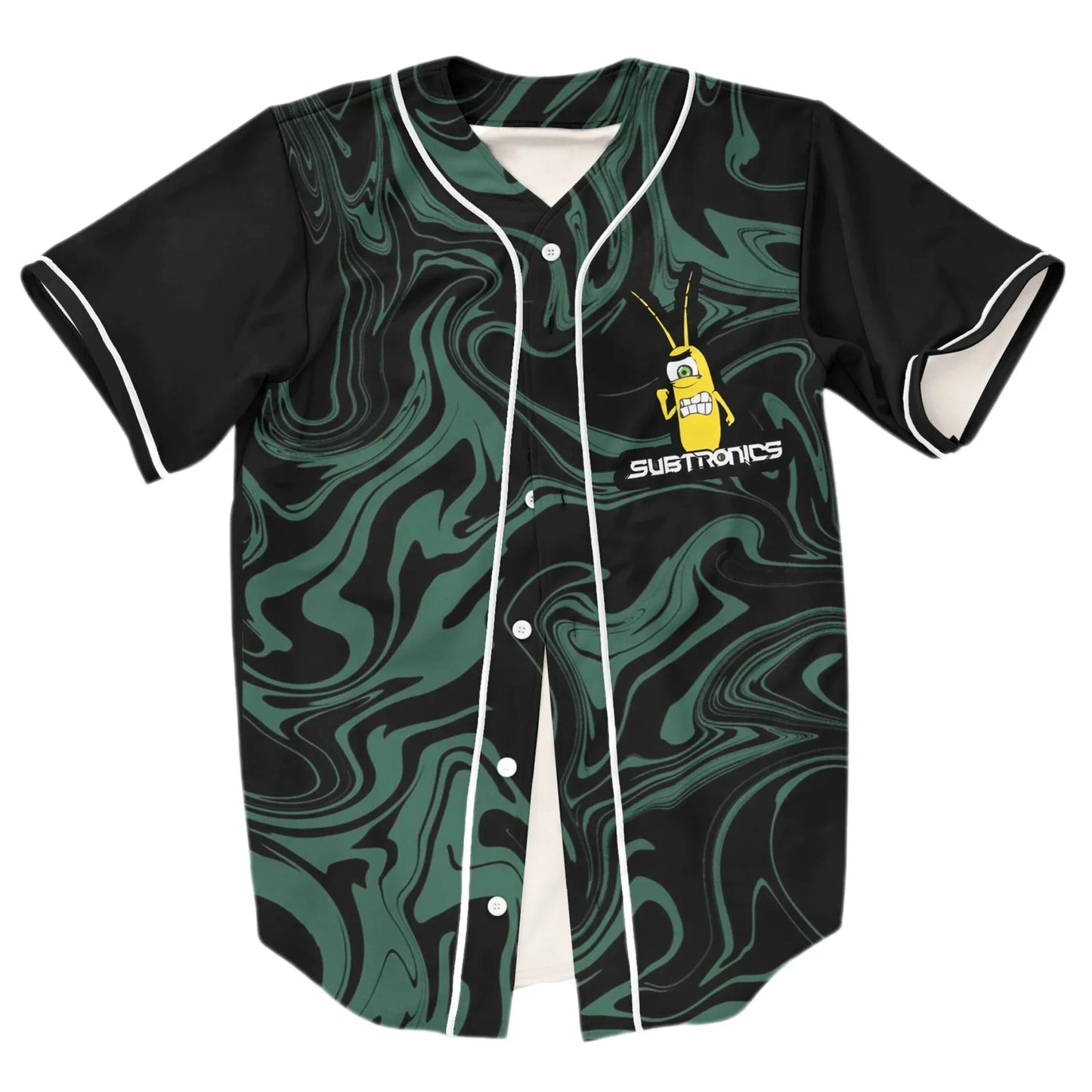 Subtronics Cyclops Rave Baseball Jersey – Electric EDM Style with Bold Graphic Print for Ultimate Festival Vibes - Premium jersey from Lizard Vigilante - Just $37.88! Shop now at Lizard Vigilante