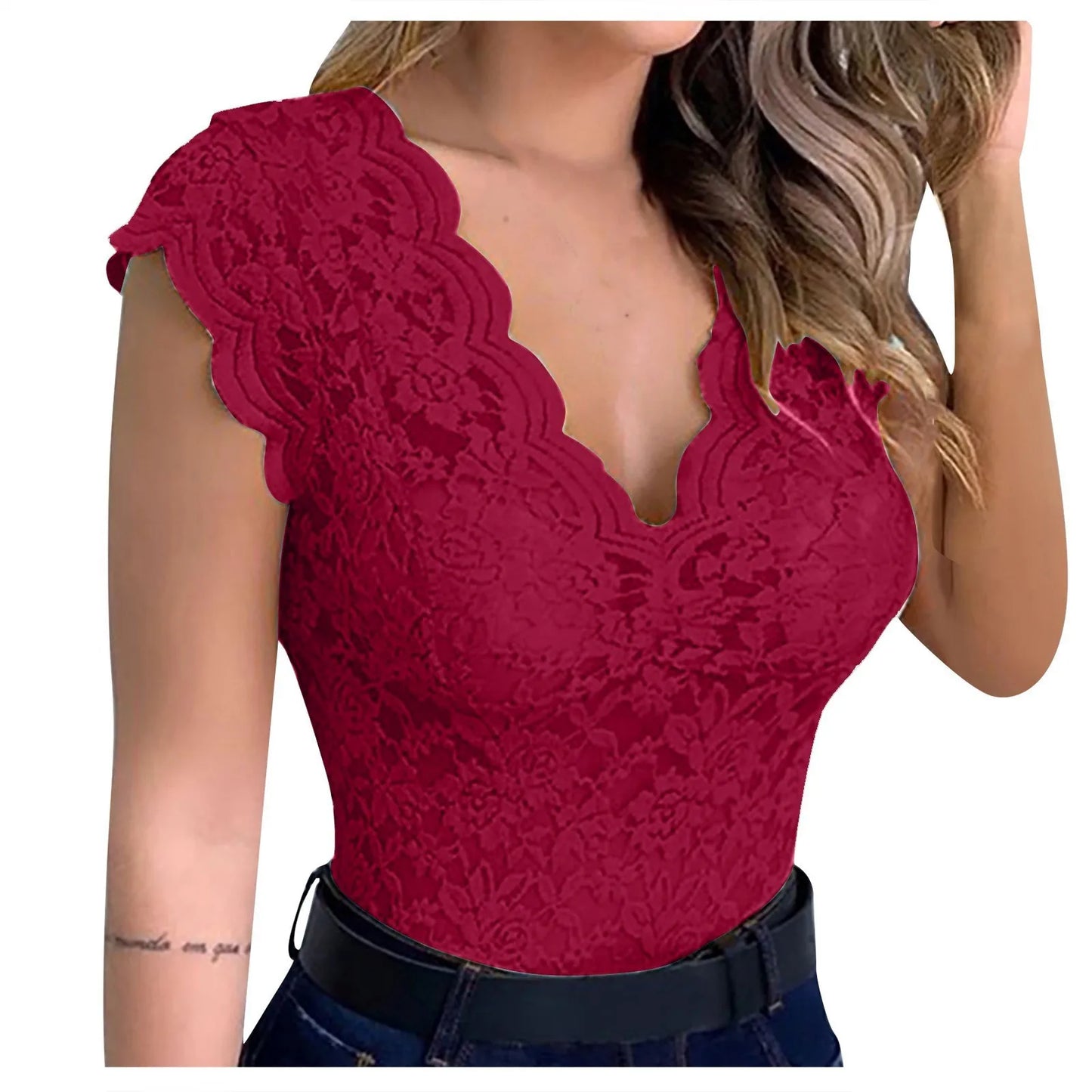 Lace Vixen – Sexy Women’s Lace Camisole Tank Top, Candy Colors That Rock Every Summer Night - Premium tank top from dsers - Just $12.99! Shop now at Lizard Vigilante
