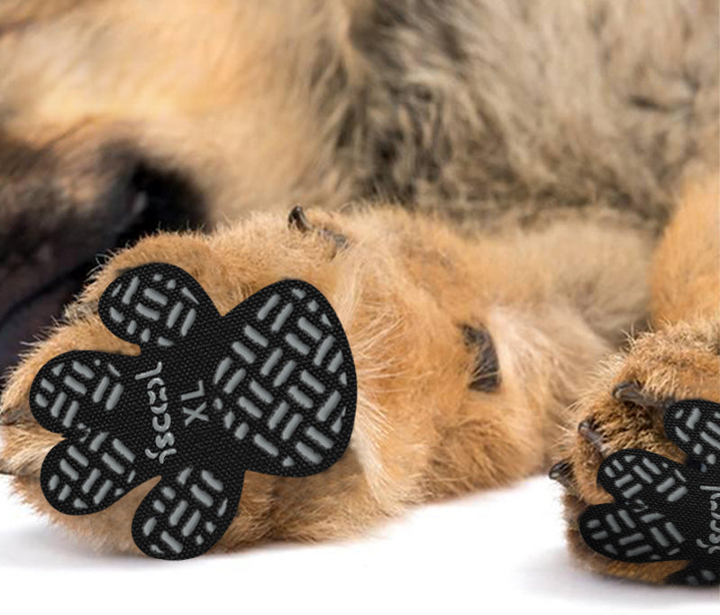 4PCS Dog Anti Slip Pad Breathable Foot Pad Disposable Pet Foots Mat Prevent Slip Waterproof Protector Avoid Dogs Slipping