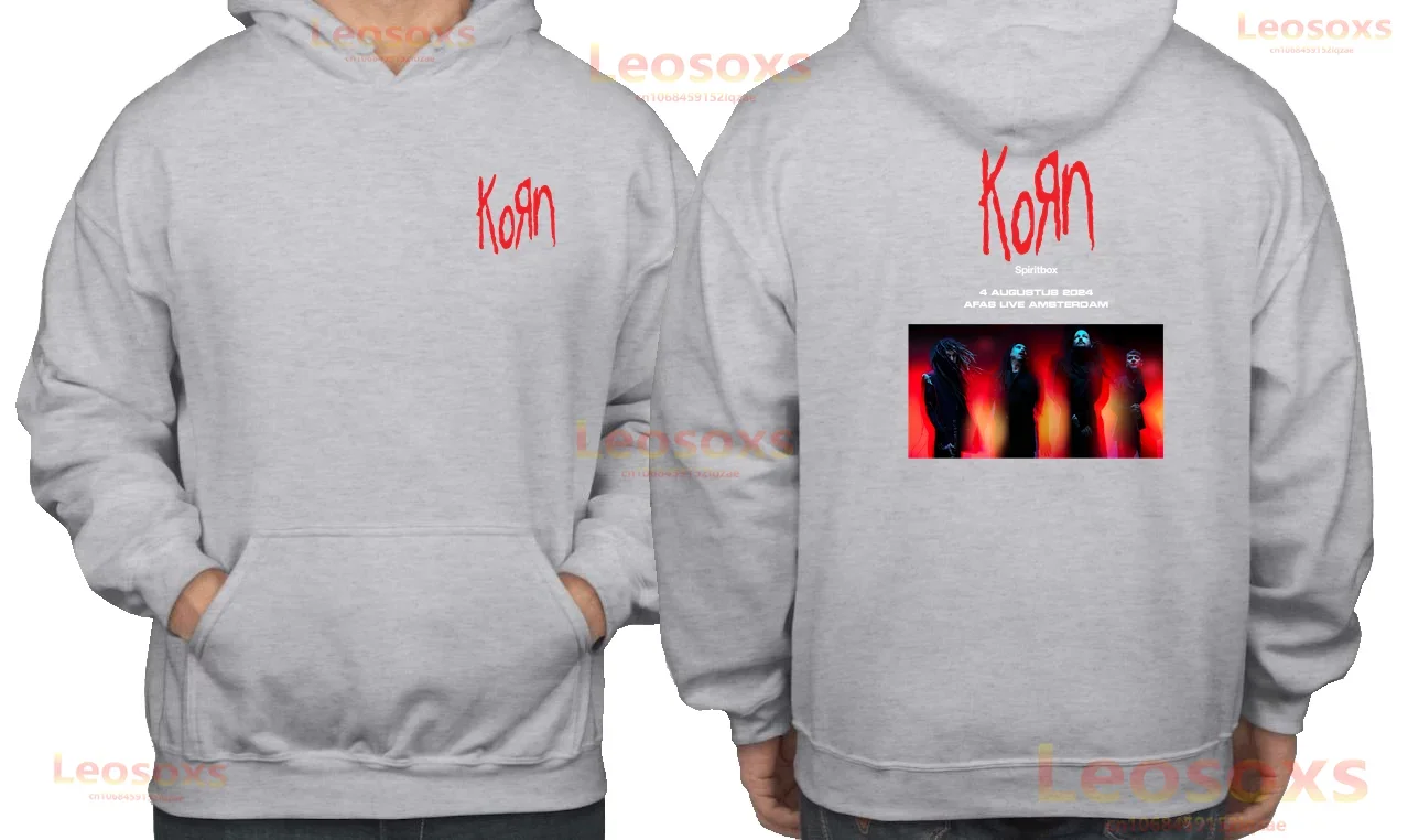 Korn Follow The Leader Walkman Hoodie | Retro Metal Goth Band Graphic Sweatshirt | Unisex Polyester Long Sleeve - Premium hoodie from Lizard Vigilante - Just $43.88! Shop now at Lizard Vigilante