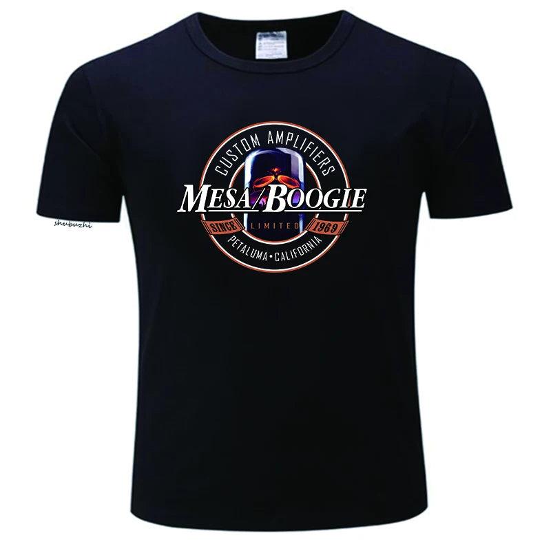 Mesa Boogie Amp T-Shirt Blouse T-Shirt Men Cotton Anime Clothes Black T-shirts Summer - Lizard Vigilante