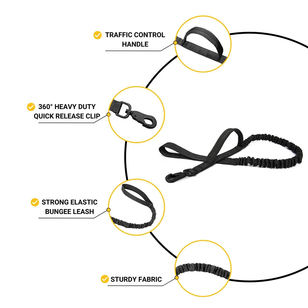 Combat Kitty Tactical Harness – Adjustable Full-Body Vest With Control Handle For Cats & Small Dogs