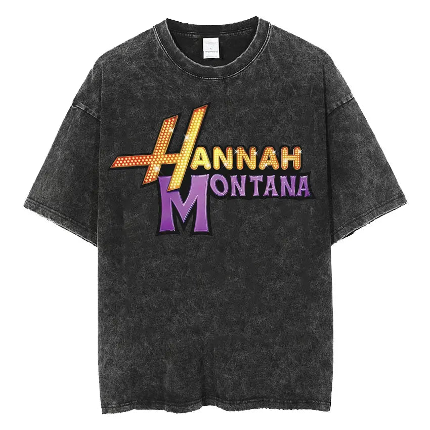 Miley & Montana Mashup: Vintage Washed Aesthetic Hip Hop T-Shirt for Men, Women & Couples – The Ultimate 4-Season Style Revolution - Premium tee from Lizard Vigilante - Just $26.66! Shop now at Lizard Vigilante