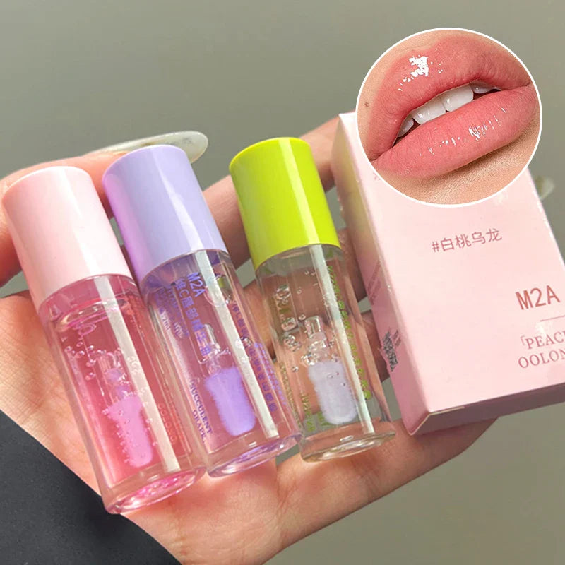Vitamin C Lip Essence Oil Lip Oil Moisturizing Lip Liquid Hydrating moisturizing primer Improve lip lines and remove dead skin f