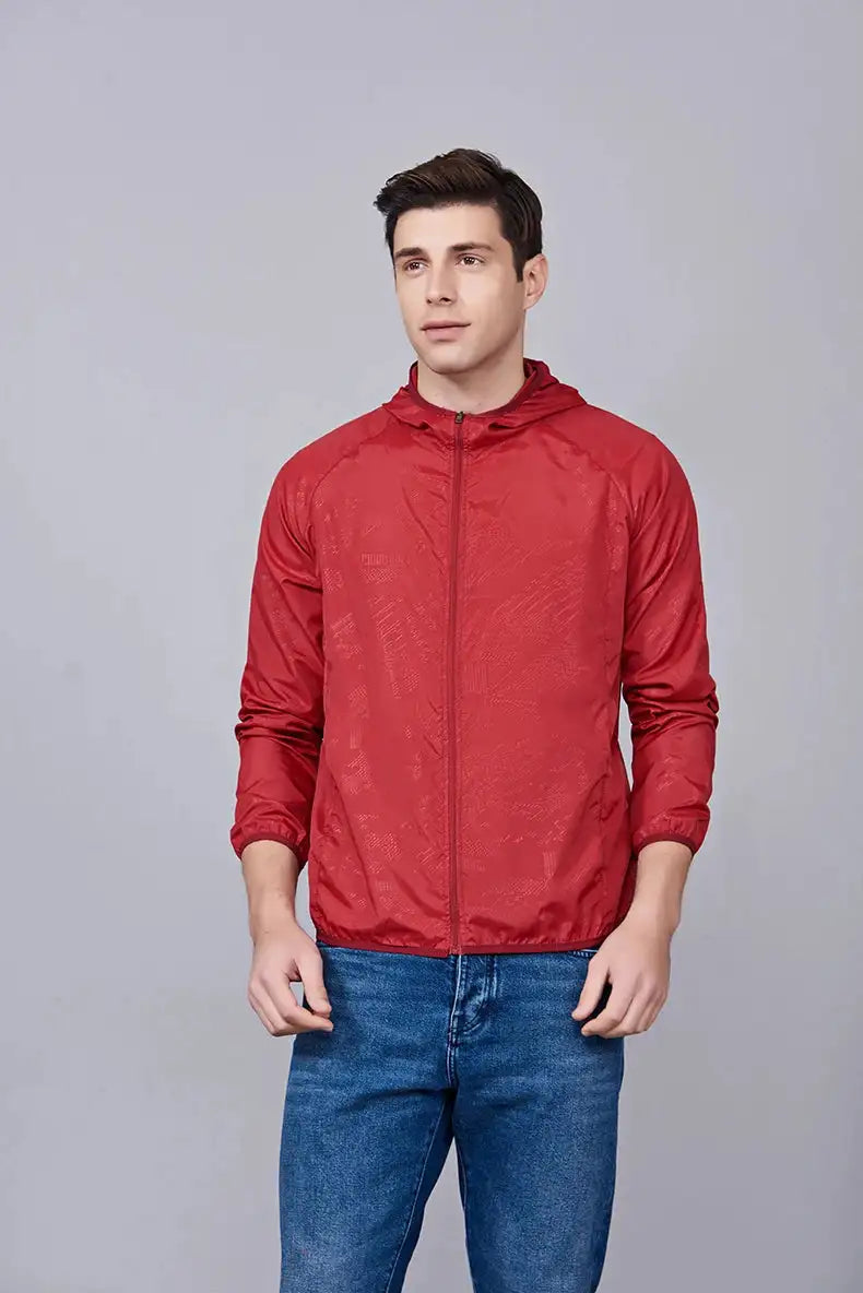 LNGXO Unisex Hiking Jacket Men Women Waterproof Quick Dry Camping Windbreaker Trekking Fishing Rain Coat Outdoor Anti UV Clothes