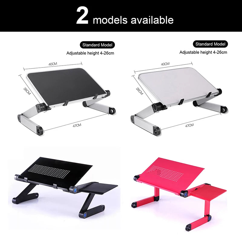 Adjustable Laptop Stand Multifunctional Folding Portable Notebook Computer Table Lapdesk for Sofa TV Bed PC Desk Stand New - Premium  from Lizard Vigilante - Just $41.99! Shop now at Lizard Vigilante