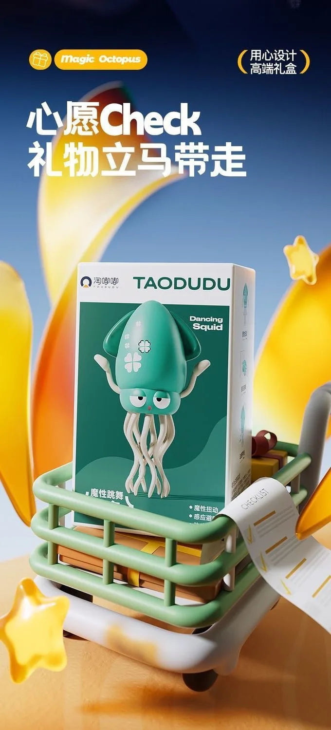 Lizard Vigilante Chaos Octopus — TikTok Sensation Dancing Electronic Pet Toy for Kids & Rockstars 2025 - Premium  from Lizard Vigilante - Just $38.88! Shop now at Lizard Vigilante