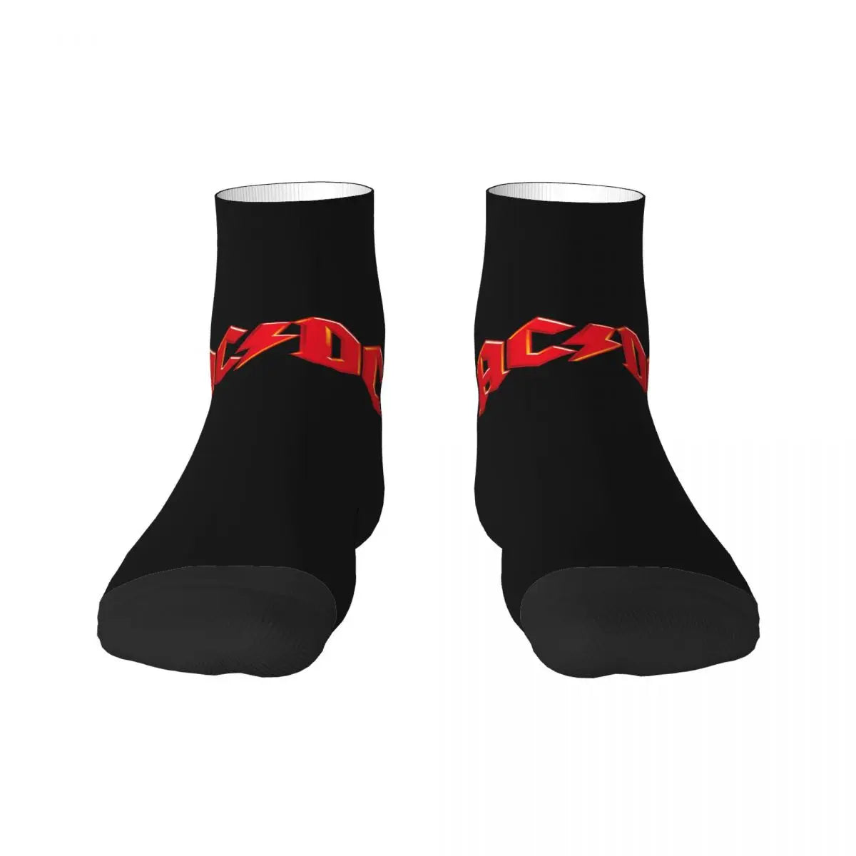 Heavy Metal AC DC Men Women Crew Socks Unisex Cool 3D Print Vintage Rock Dress Socks - Lizard Vigilante