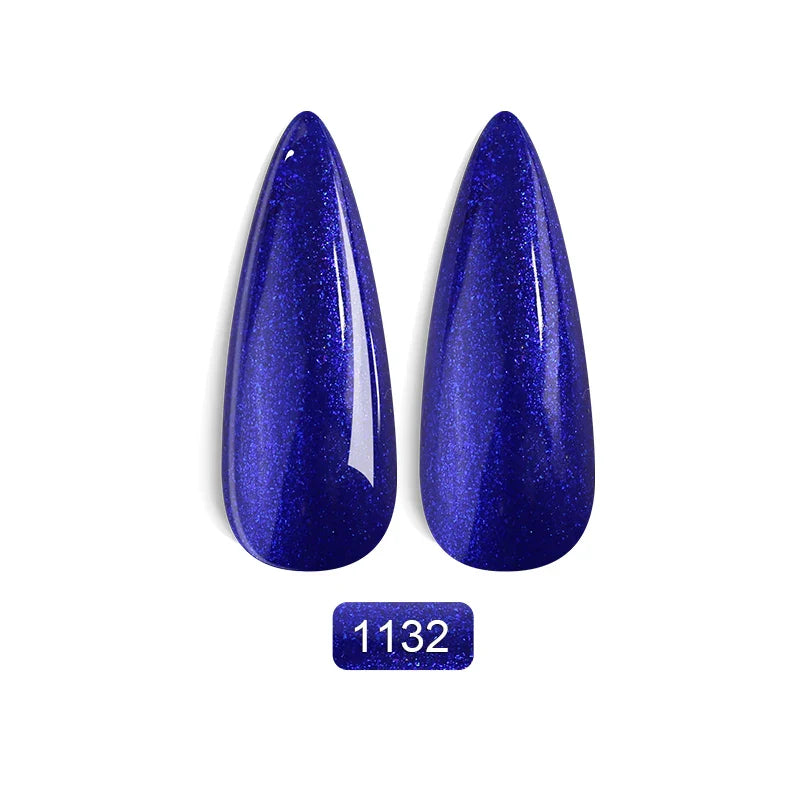 Rainbow Ghini Ultra Shiny Glitter Gel Nail Polish Semi-permanent Gellack UV Varnish Gold Silver Metal Gel Nail Art Wholesale Top