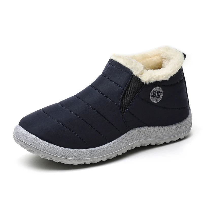 Winter-Ready Women's Ankle Boots – Waterproof, Warm, and Cozy Fur Lined Snow Boots - Premium  from Lizard Vigilante - Just $28.88! Shop now at Lizard Vigilante