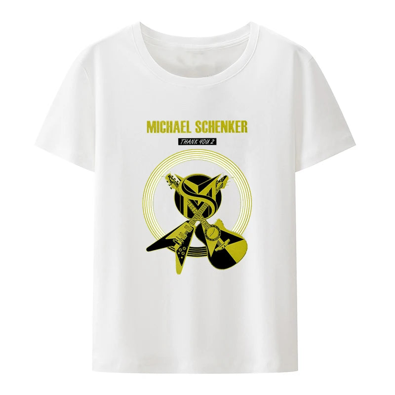 Classic Michael Schenker Group T Shirt Michael Schenker Group Rock Heavy Hard Metal Armed and Ready Rock Bottom Ufo Casual Shirt - Premium t-shirt from Lizard Vigilante - Just $23.49! Shop now at Lizard Vigilante