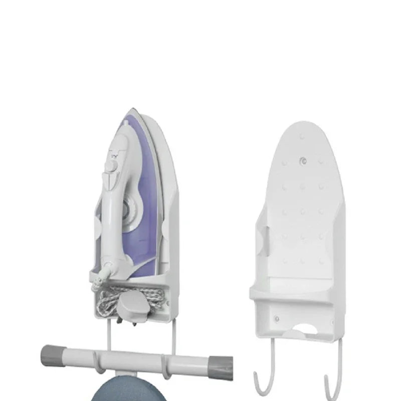 Wall Mounted Ironing Board Storage Holder Home Dryer Accessories Stand Heat-resistant Rack Hanging Hook Home Storage Supplies