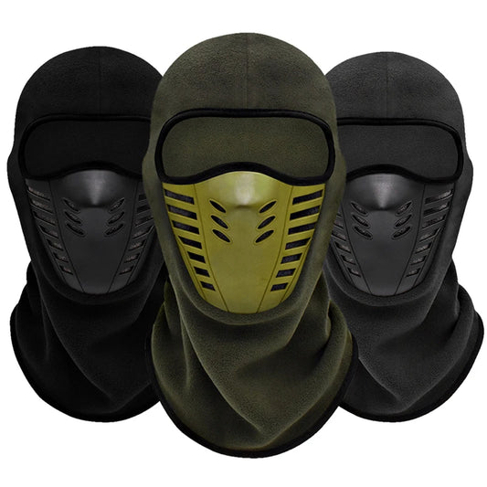 Motorcycle Mask Fleece Thermal Face Mask – Windproof Winter Balaclava for Riding, Skiing, and Outdoor Sports - Premium face mask from Lizard Vigilante - Just $14.88! Shop now at Lizard Vigilante